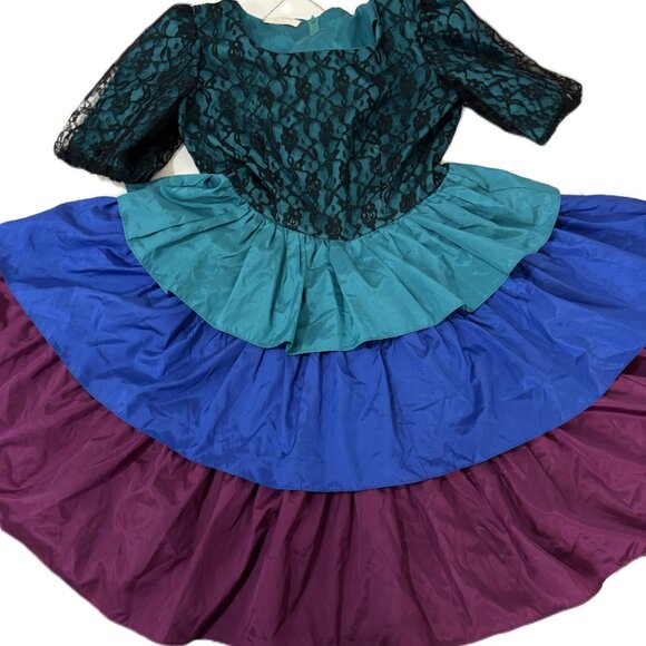 Authentic 80’s Square Dance Dress - Picture 1 of 15